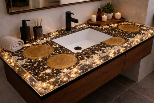 Bespoke Resin Vanity